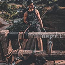 Cordas de escalada exteriores Multifunction 32ft 64ft para a escalada do gelo 1