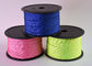 16fios trançou a corda de nylon 5mm coloriu a corda decorativa para o cilindro africano